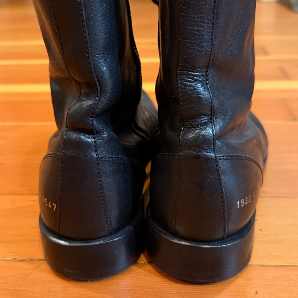 Common projects 8 eyelet tall boot - Picture 5 of 8